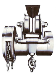 CM - 4,000 Lb Lifting Capacity, Trolley Hoist - 52' Overhaul to Lift 1' - Exact Tooling