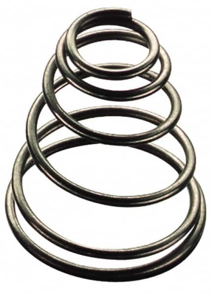 Associated Spring Raymond - 0.6" OD, 0.029" Wire, 5/8" Free Length, Compression Spring - 3.57 Lb Spring Rating - Exact Tooling