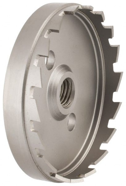 Hougen - 3" Diam, 1/8" Cutting Depth, Hole Saw - High Speed Steel Saw, Toothed Edge - Exact Tooling