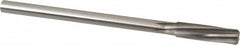 Made in USA - 29/64" High Speed Steel 6 Flute Chucking Reamer - Spiral Flute, 0.373" Straight Shank, 1-3/4" Flute Length, 7" OAL - Exact Tooling