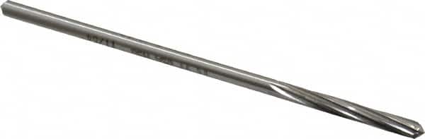 Made in USA - 11/64" Cobalt 6 Flute Chucking Reamer - Exact Tooling