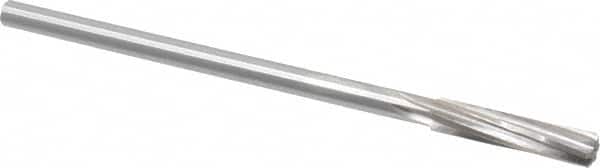 Made in USA - 3/8" Cobalt 6 Flute Chucking Reamer - Spiral Flute, 0.3105" Straight Shank, 1-3/4" Flute Length, 7" OAL - Exact Tooling