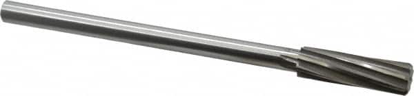 Made in USA - 19/32" Cobalt 8 Flute Chucking Reamer - Exact Tooling
