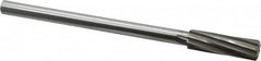 Made in USA - 19/32" Cobalt 8 Flute Chucking Reamer - Exact Tooling