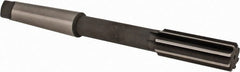 Made in USA - 15/16" High Speed Steel 8 Flute Chucking Reamer - Straight Flute, 3MT Morse Taper Shank, 2-5/8" Flute Length, 10" OAL - Exact Tooling