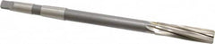 Made in USA - 1/2" High Speed Steel 6 Flute Chucking Reamer - Exact Tooling