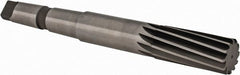 Made in USA - 1-7/16" High Speed Steel 12 Flute Chucking Reamer - Spiral Flute, 4MT Morse Taper Shank, 3-1/4" Flute Length, 12" OAL - Exact Tooling
