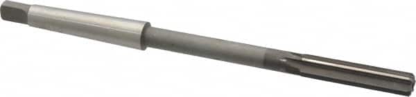Interstate - 3/8" High Speed Steel 6 Flute Chucking Reamer - Exact Tooling