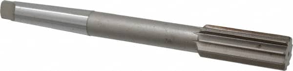 Interstate - 1-3/16" High Speed Steel 10 Flute Chucking Reamer - Exact Tooling