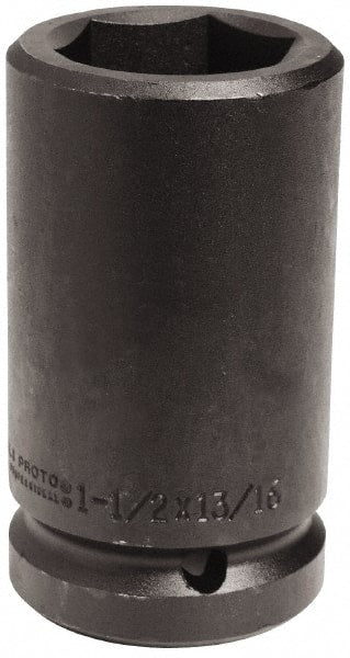 Proto - #5 Spline Drive, 1-1/2" Socket, Impact Socket - Exact Tooling