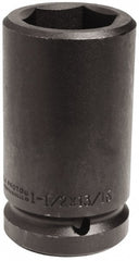 Proto - #5 Spline Drive, 1-1/2" Socket, Impact Socket - Exact Tooling