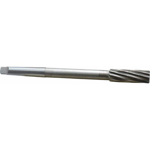 Interstate - 7/8" High Speed Steel 8 Flute Chucking Reamer - Exact Tooling