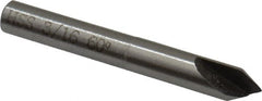 Interstate - 3/16" Head Diam, 3/16" Shank Diam, 1 Flute 60° High Speed Steel Countersink - Exact Tooling