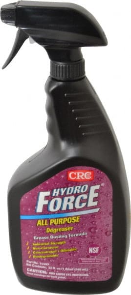 CRC - 32 oz Spray Bottle Cleaner/Degreaser - Liquid, Biodegradable, Concentrated, Unscented - Exact Tooling