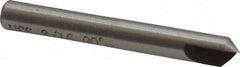 Interstate - 3/16" Head Diam, 3/16" Shank Diam, 1 Flute 90° High Speed Steel Countersink - Exact Tooling