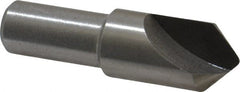 Interstate - 5/8" Head Diam, 1/2" Shank Diam, 1 Flute 90° High Speed Steel Countersink - Exact Tooling