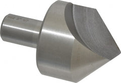 Interstate - 2" Head Diam, 3/4" Shank Diam, 1 Flute 90° High Speed Steel Countersink - Exact Tooling