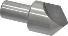 Interstate - 1-1/4" Head Diam, 3/4" Shank Diam, 1 Flute 100° High Speed Steel Countersink - Exact Tooling