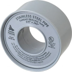 Federal Process - 3/4" Wide x 260" Long High Density Pipe Repair Tape - 4.3 mil Thick, -450 to 550°F, Nickel - Exact Tooling