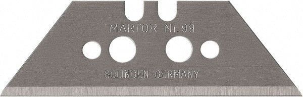 Martor USA - Carbon Steel Utility Knife Blade - 2.3622" Blade Length, 0.025" Blade Thickness - Exact Tooling