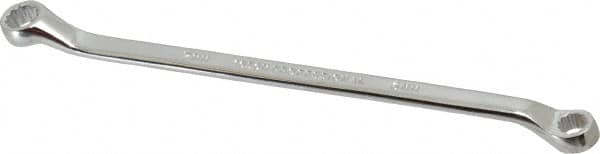 Proto - 6mm x 7mm 12 Point Offset Box Wrench - Double End, 5-3/4" OAL, Steel, Polished Finish, 7.5° Offset - Exact Tooling