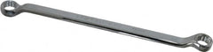 Proto - 10mm x 11mm 12 Point Offset Box Wrench - Double End, 8" OAL, Steel, Polished Finish, 7.5° Offset - Exact Tooling