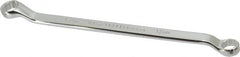 Proto - 12mm x 14mm 12 Point Offset Box Wrench - Double End, 9-1/16" OAL, Steel, Polished Finish, 7.5° Offset - Exact Tooling