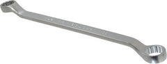 Proto - 27mm x 30mm 12 Point Offset Box Wrench - Double End, 15-15/16" OAL, Steel, Polished Finish, 7.5° Offset - Exact Tooling