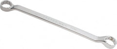 Proto - 30mm x 32mm 12 Point Offset Box Wrench - Double End, 17-7/32" OAL, Steel, Polished Finish, 7.5° Offset - Exact Tooling