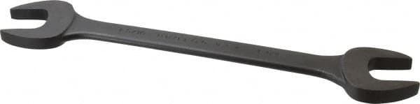 Proto - 1-1/4" x 1-5/16" Standard Open End Wrench - 14-5/8" OAL, Double End, Black Finish, 15° Head Angle - Exact Tooling
