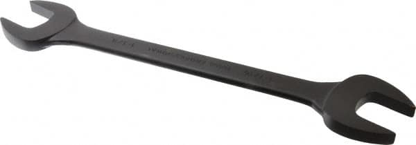 Proto - 1-3/8" x 1-7/16" Standard Open End Wrench - 15-7/8" OAL, Double End, Black Finish, 15° Head Angle - Exact Tooling