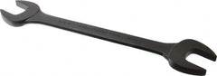 Proto - 1-3/8" x 1-7/16" Standard Open End Wrench - 15-7/8" OAL, Double End, Black Finish, 15° Head Angle - Exact Tooling