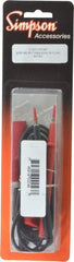 Simpson Electric - Electrical Test Equipment Probe Set - Use with Analog Multimeters - Exact Tooling