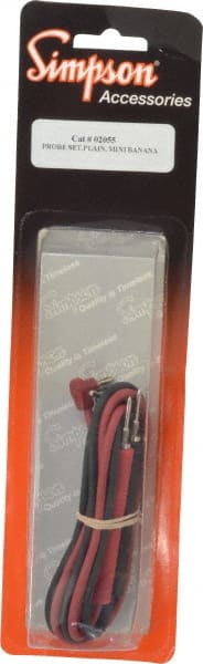 Simpson Electric - Electrical Test Equipment Leads - Use with 160 Handi Shock Resistant Analog VOM - Exact Tooling