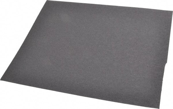 3M - 80 Grit, Aluminum Oxide Sanding Sheet - 11" Long x 9" Wide, Medium Grade, J Weighted Cloth Backing - Exact Tooling
