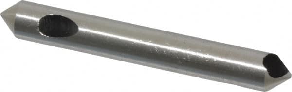 Interstate - 1/4" Shank Diam, 0 Flute 82° High Speed Steel Countersink - Exact Tooling