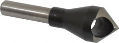 Interstate - 1/4" Shank Diam, 0 Flute 82° High Speed Steel Countersink - Exact Tooling