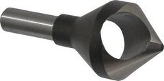Interstate - 1/2" Shank Diam, 0 Flute 82° High Speed Steel Countersink - Exact Tooling