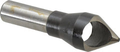 Interstate - 1/2" Shank Diam, 0 Flute 60° High Speed Steel Countersink - Exact Tooling
