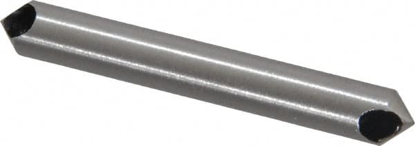 Interstate - 1/4" Shank Diam, 0 Flute 90° High Speed Steel Countersink - Exact Tooling