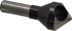 Interstate - 1/2" Shank Diam, 0 Flute 90° High Speed Steel Countersink - Exact Tooling