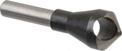 Interstate - 1/4" Shank Diam, 0 Flute 100° High Speed Steel Countersink - Exact Tooling