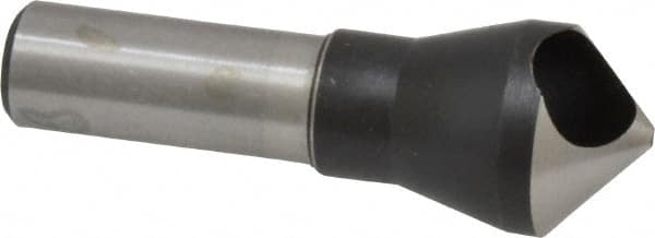 Interstate - 1/2" Shank Diam, 0 Flute 100° High Speed Steel Countersink - Exact Tooling
