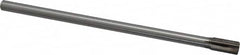 Interstate - 3/8" Diam, 0.3408 to 0.3125" Max Diam Straight Shank, 3/4" Flute Length, Machine Expansion Reamer - Straight Flute, 7" OAL, Right Hand Cut, 6 Flutes, High Speed Steel, Bright Finish - Exact Tooling
