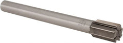 Interstate - 1-5/16" Diam, 0.998 to 1" Max Diam Straight Shank, 1-7/8" Flute Length, Machine Expansion Reamer - Straight Flute, 11-1/2" OAL, Right Hand Cut, 8 Flutes, High Speed Steel, Bright Finish - Exact Tooling