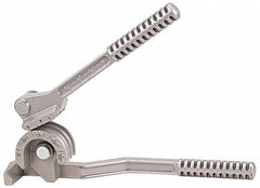 General - 3/16 to 3/8" Capacity, Compound Tube Bender - Works on Copper, Brass, Thin Wall Tubing, Steel, Aluminum, Softwire & Rod - Exact Tooling