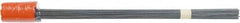 Irwin - 3-1/2" High x 2-1/2" Wide, Yellow Marking Flag - 21" Overall Height - Exact Tooling