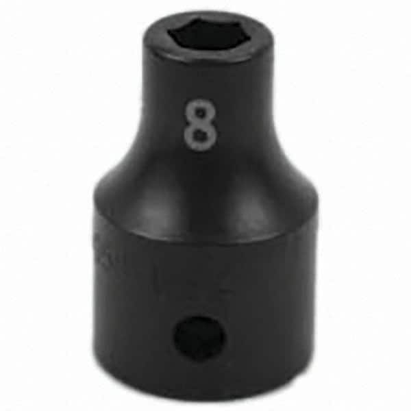 SK - Impact Socket - 1/2"DR 8MM IMPACT SOCKET - Exact Tooling