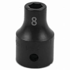 SK - Impact Socket - 1/2"DR 8MM IMPACT SOCKET - Exact Tooling