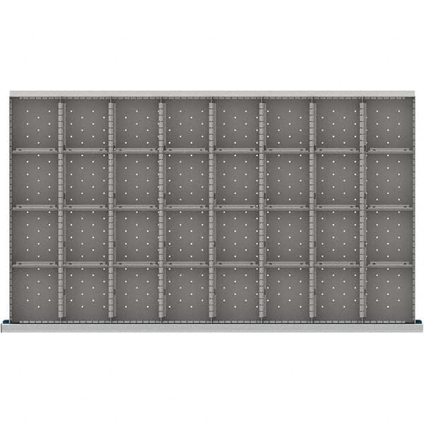 LISTA - 32-Compartment Drawer Divider Layout for 3.15" High Drawers - Exact Tooling